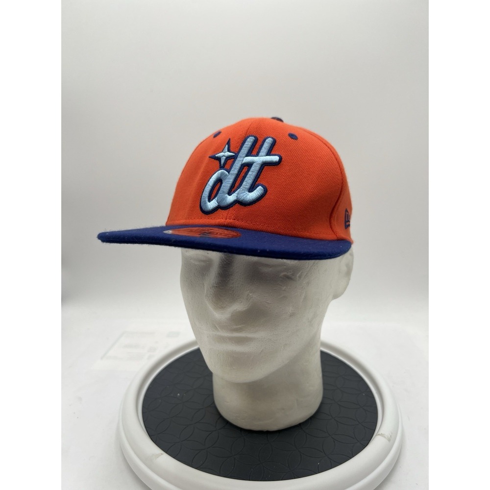 Carolina Disco Turkeys New Era Team Player Hat S/M Orange Blue Flex Fit Cap